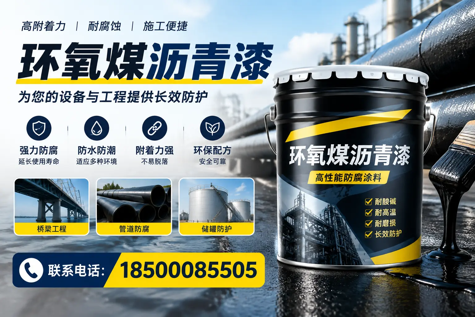 环氧煤沥青漆与其他涂料的对比分析，助力上饶企业决策